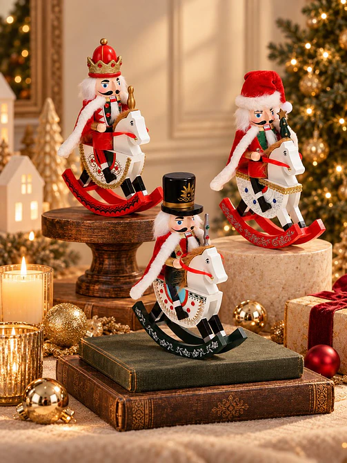 ADORNO NAVIDEÑO CASCANUECES 30 CM 1