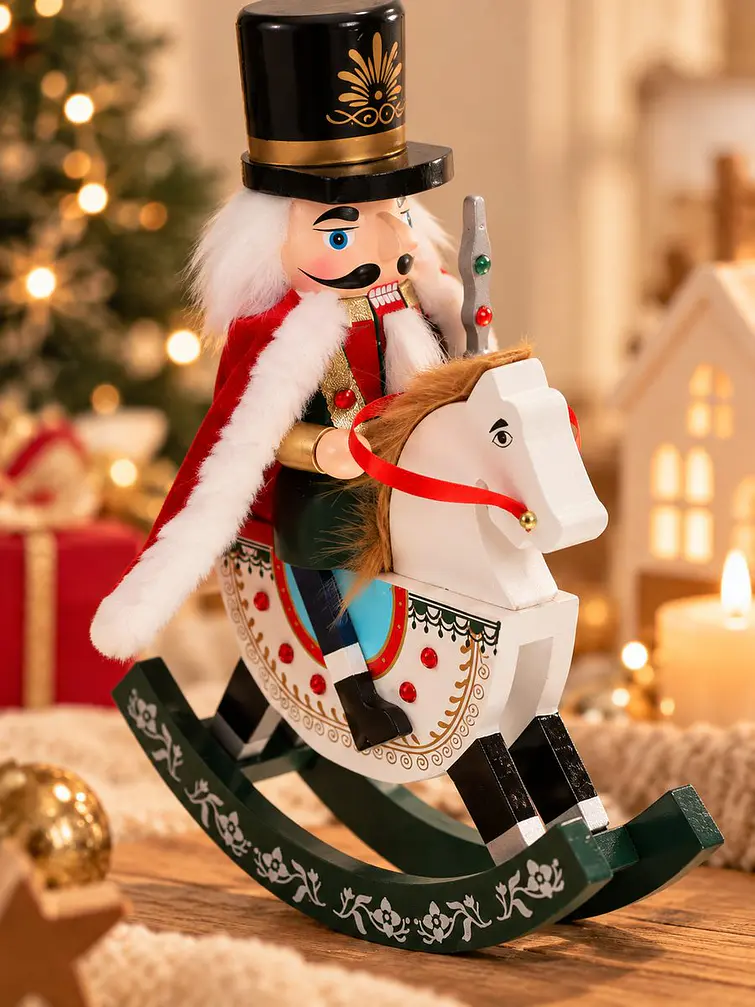 ADORNO NAVIDEÑO CASCANUECES 30 CM 4