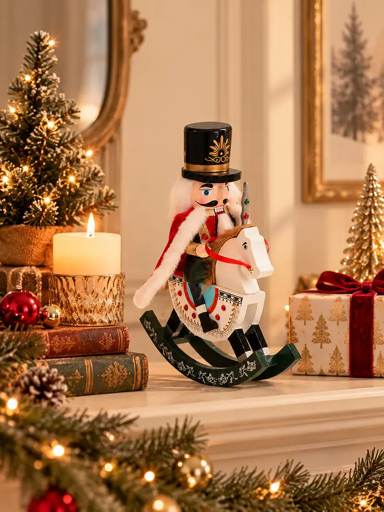 ADORNO NAVIDEÑO CASCANUECES 30 CM 5