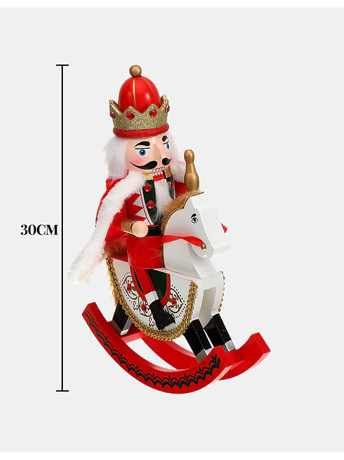 ADORNO NAVIDEÑO CASCANUECES 30 CM 7