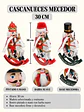 ADORNO NAVIDEÑO CASCANUECES 30 CM - Miniatura 8