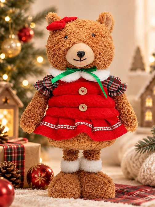 ADORNO DE NAVIDAD OSITO EXTENSIBLE 4