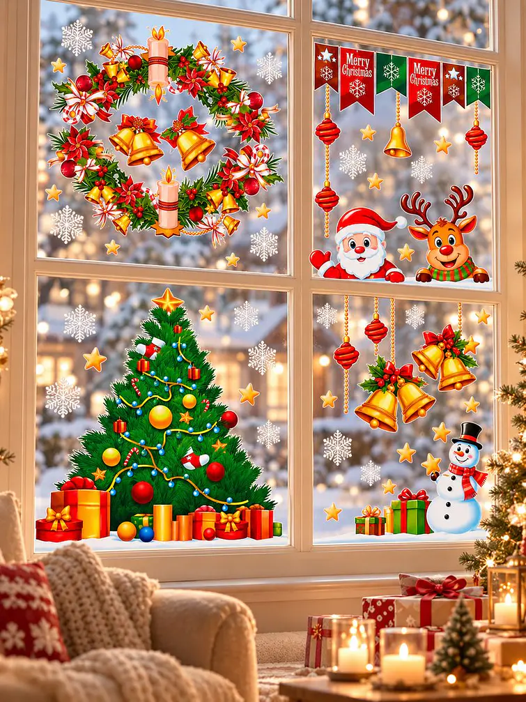 VINILO DECORATIVO NAVIDEÑO 1