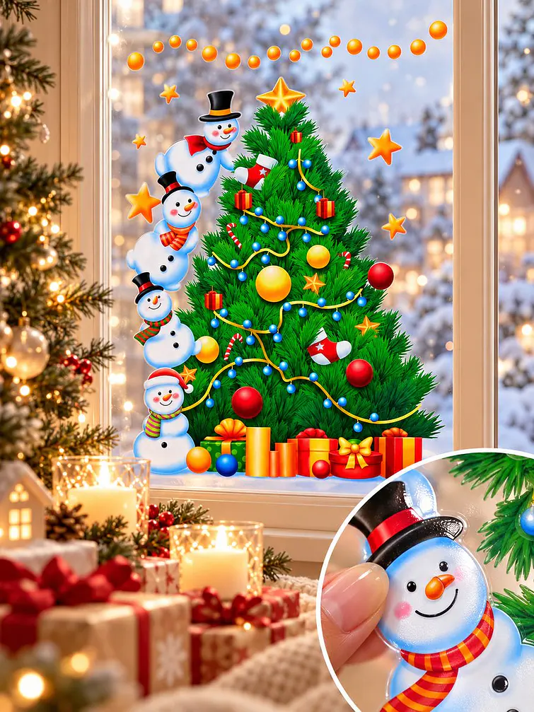 VINILO DECORATIVO NAVIDEÑO 3