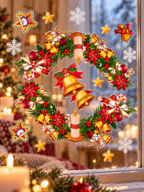 VINILO DECORATIVO NAVIDEÑO 4