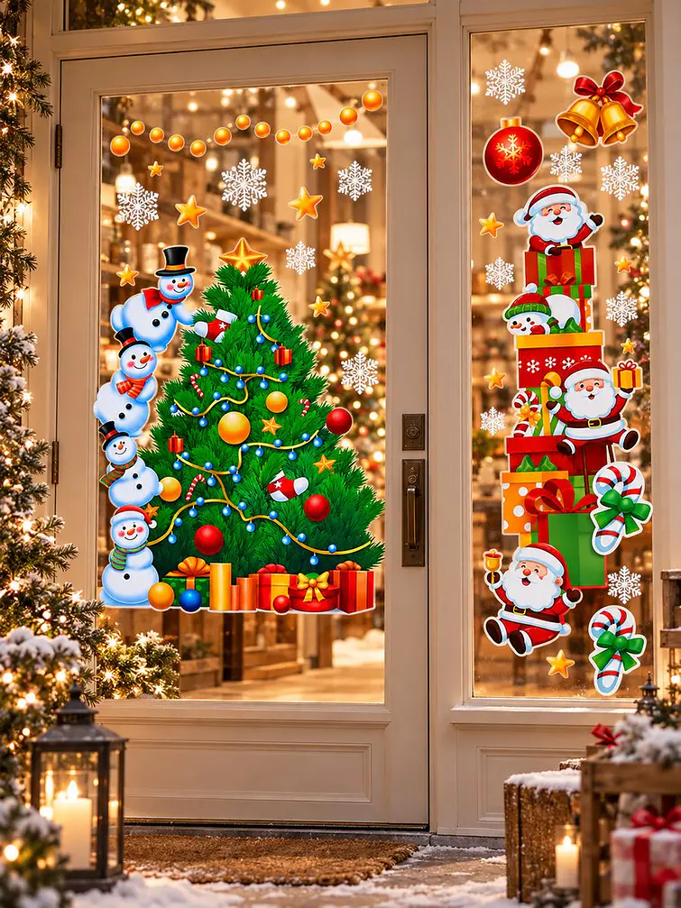 VINILO DECORATIVO NAVIDEÑO 6
