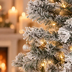 ARBOL NAVIDEÑO NEVADO 2.1 M