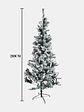 ARBOL NAVIDEÑO NEVADO 2.1 M - Miniatura 5