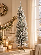 ARBOL NAVIDEÑO NEVADO 1.8 M - Miniatura 1