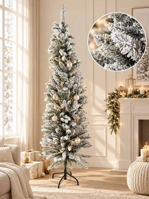 ARBOL NAVIDEÑO NEVADO 1.8 M 2