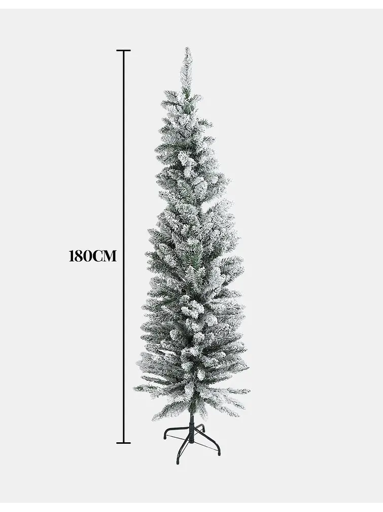 ARBOL NAVIDEÑO NEVADO 1.8 M 6