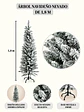 ARBOL NAVIDEÑO NEVADO 1.8 M - Miniatura 7