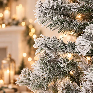 ARBOL NAVIDEÑO NEVADO 2.1 M