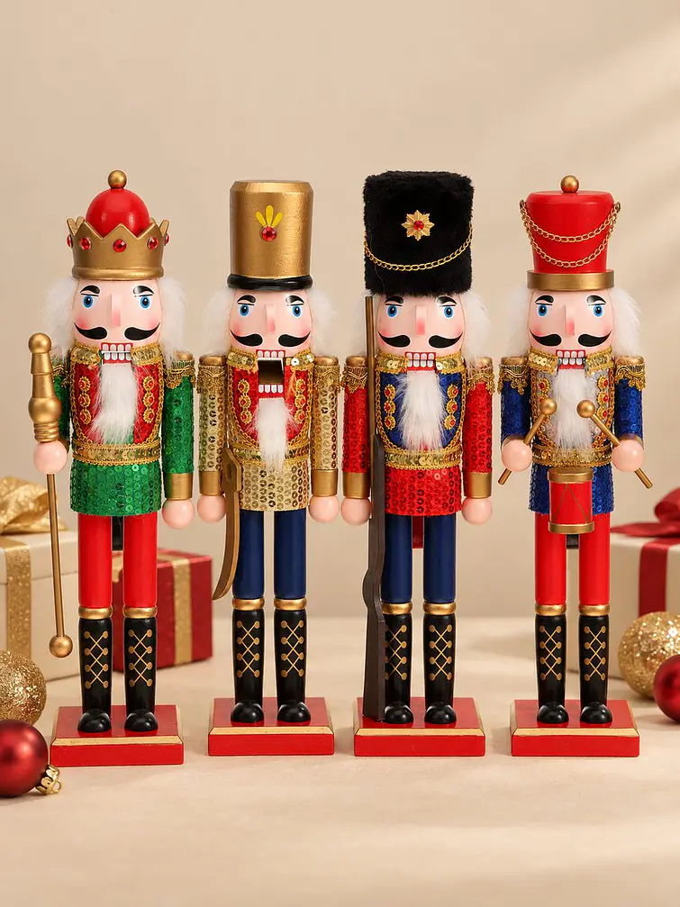 ADORNO NAVIDEÑO CASCANUECES 38 CM 1