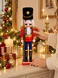 ADORNO NAVIDEÑO CASCANUECES 38 CM - Miniatura 2