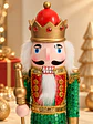 ADORNO NAVIDEÑO CASCANUECES 38 CM - Miniatura 3