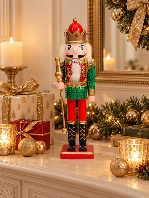 ADORNO NAVIDEÑO CASCANUECES 38 CM 5