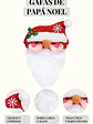 ANTEOJOS PAPA NOEL CON BARBA - Miniatura 6