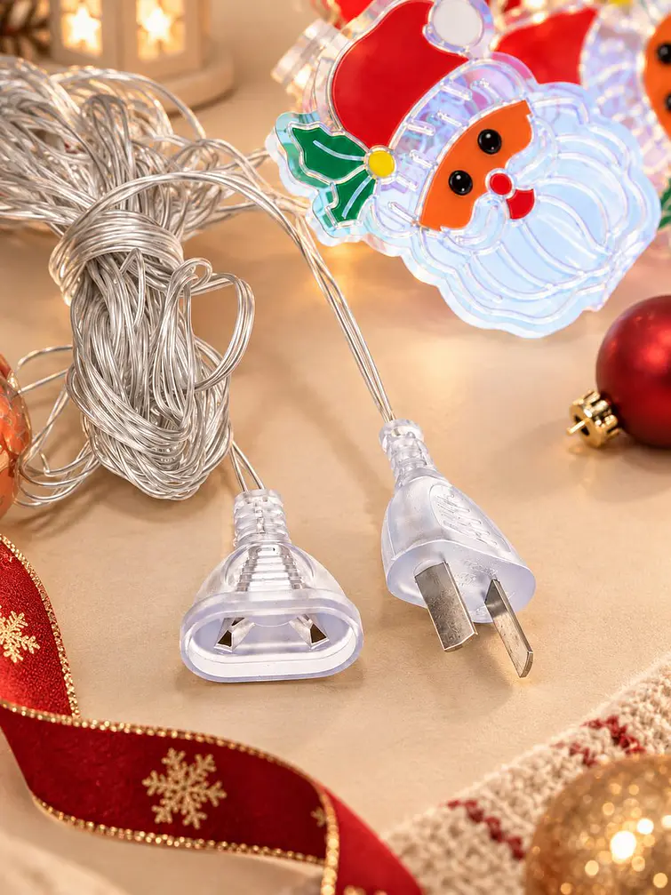 GUIRNALDA LED PAPA NOEL 2.5 M 2