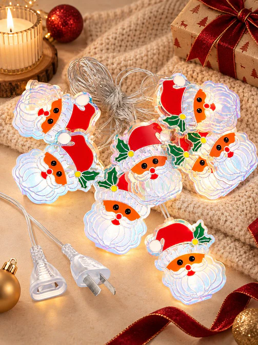 GUIRNALDA LED PAPA NOEL 2.5 M 4
