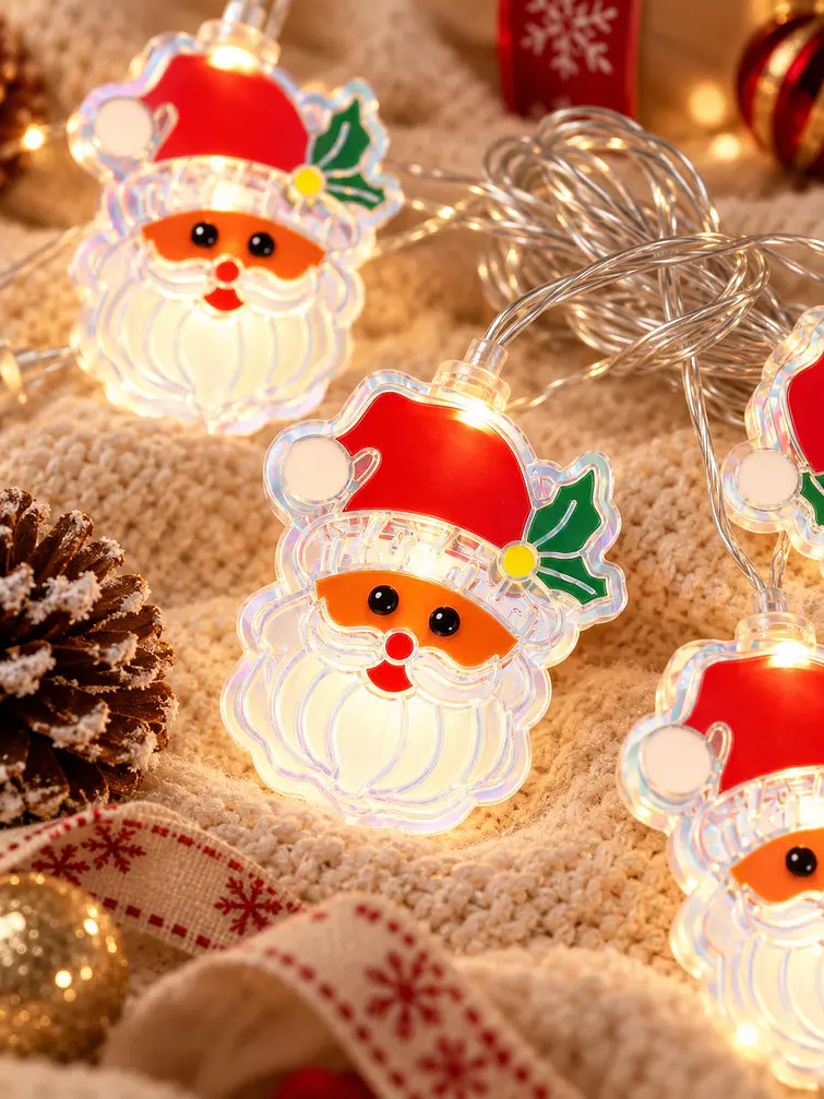 GUIRNALDA LED PAPA NOEL 2.5 M 6