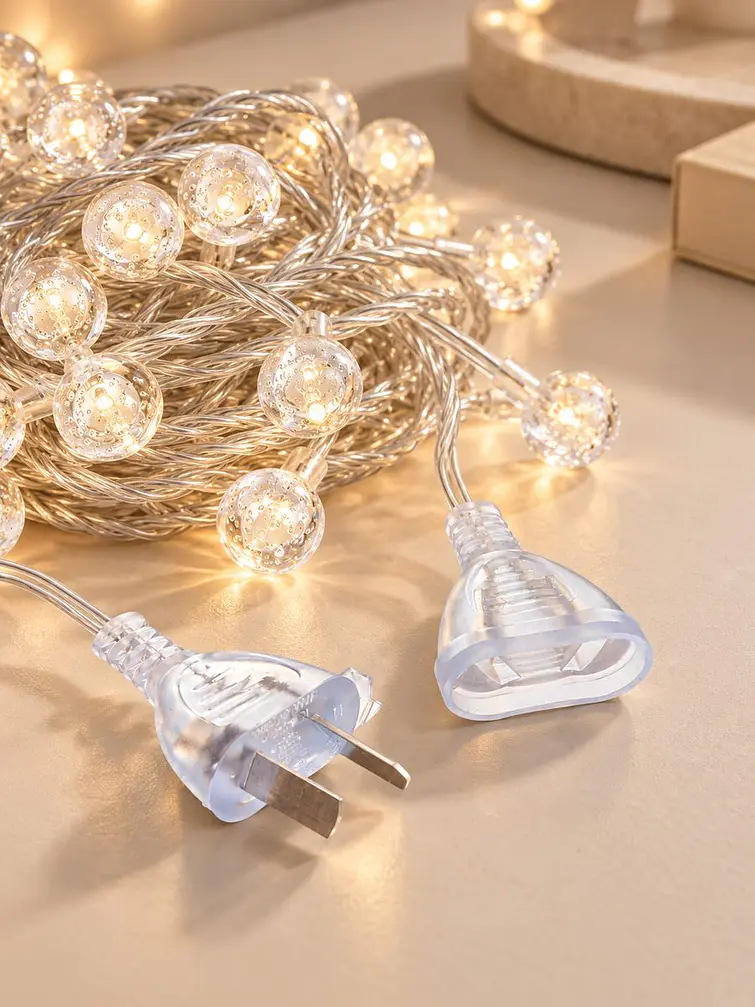 GUIRNALDA LED CON ESFERAS 12 M 3