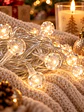 GUIRNALDA LED CON ESFERAS LUZ FIJA 12 M - Miniatura 2