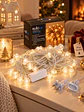 GUIRNALDA LED CON ESFERAS LUZ FIJA 12 M - Miniatura 5