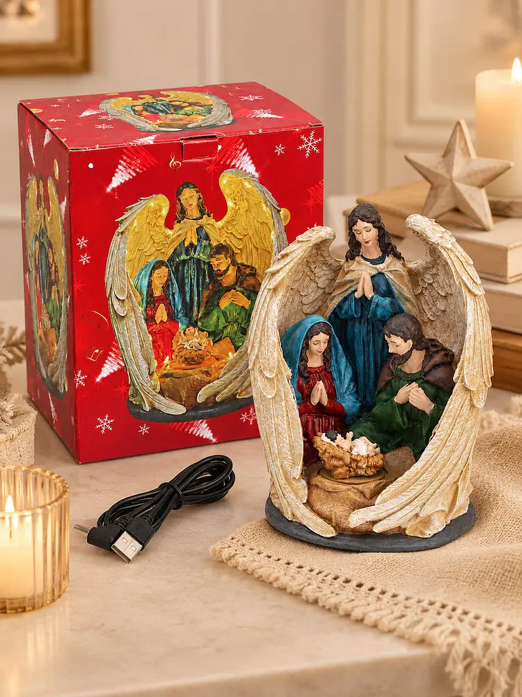 ADORNO NAVIDEÑO PESEBRE 1