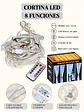 CORTINA DE LUCES CON CONTROL 3*2.8 M - Miniatura 6