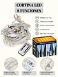CORTINA DE LUCES CON CONTROL 3*2 M - Miniatura 6