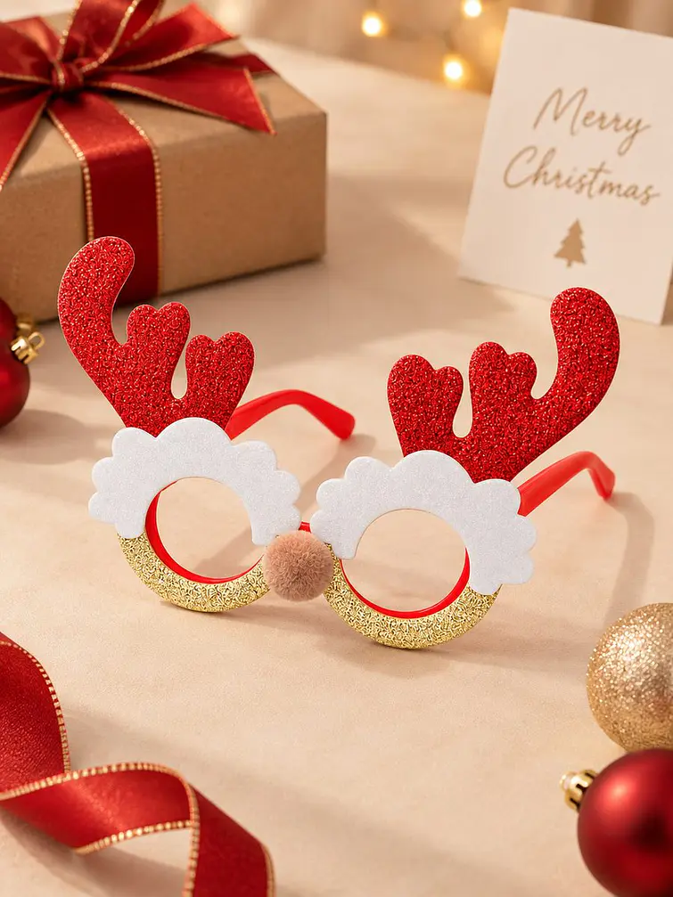 ANTEOJOS NAVIDEÑOS RENO 3