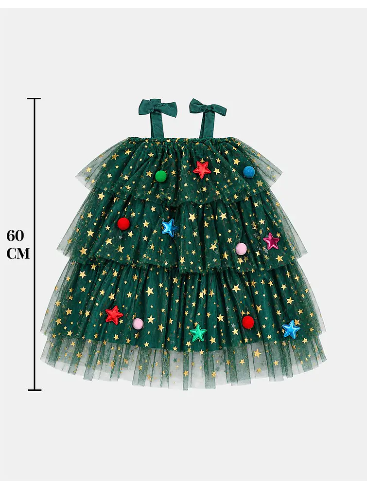 VESTIDO NAVIDEÑO INFANTIL 7