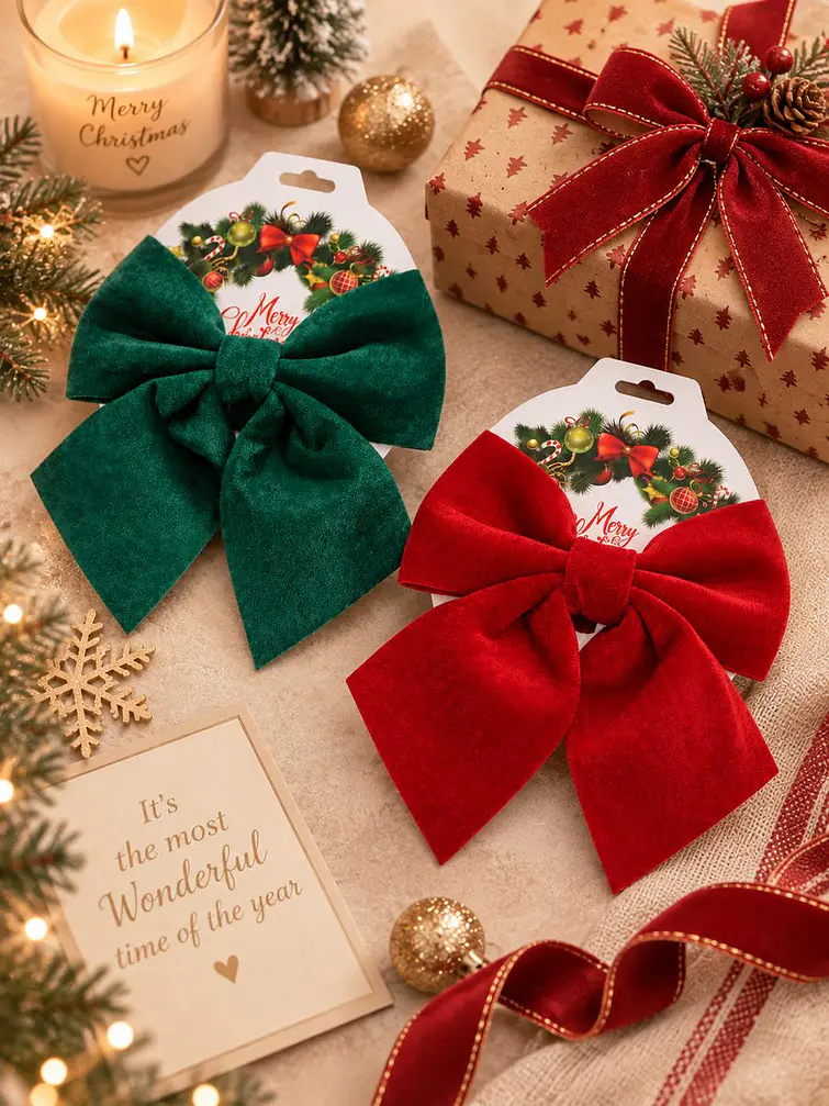 MOÑO DECORATIVO NAVIDEÑO 3