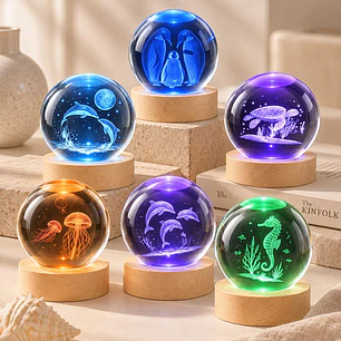 BOLA DE CRISTAL 6 CM