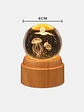 BOLA DE CRISTAL GIRATORIA 6 CM - Miniatura 5