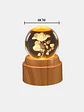 BOLA DE CRISTAL GIRATORIA 6 CM - Miniatura 6