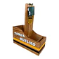 Matera de Madera Personalizada con Porta Celular – Todos los Clubes - Miniatura 1