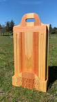 SET DE 4 TABLAS Y SOPORTE CON DISEÑO TALLADO  - Miniatura 1