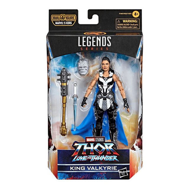 King Valkyrie Thor: Love And Thunder BAF KORG Marvel Legends 