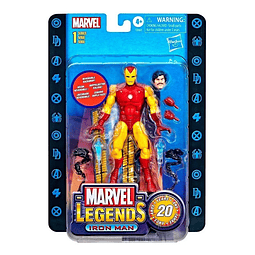 Iron Man 20 Años Marvel Legends 