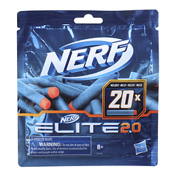 NERF ELITE 2.0 DARDOS x20 REFILL 