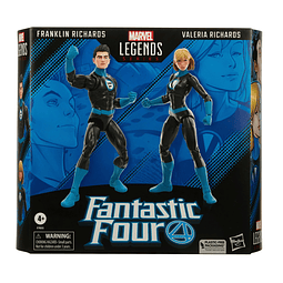 2-Pack Fantastic Four Franklin Richards and Valeria Richards 