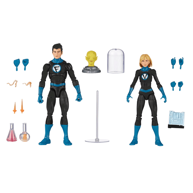 2-Pack Fantastic Four Franklin Richards and Valeria Richards 