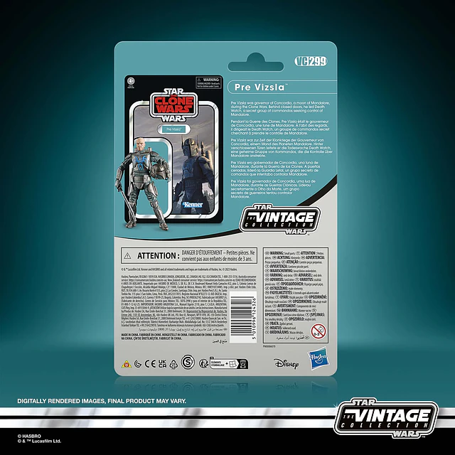 (Pre-Order) Pre Vizsla: The Clone Wars - The Vintage Collection 