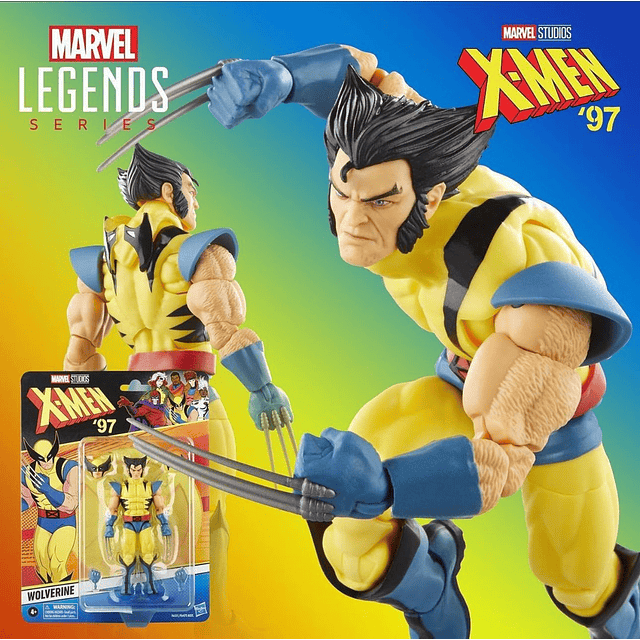  Marvel Legends Series Wolverine, X-Men '97 Collectible