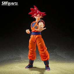 (Pre-Order) Son Goku Súper Saiyan God - S.H.Figuarts 