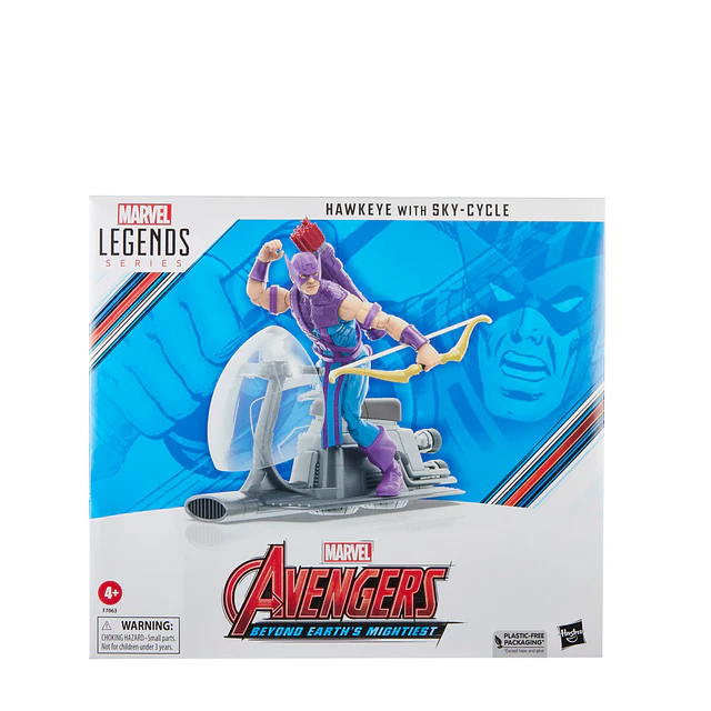  Hawkeye with Sky-Cycle Avengers 60th Anniversary