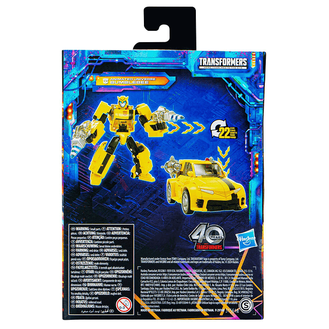 Bumblebee Animated Universe - Transformers Legacy United Deluxe Class