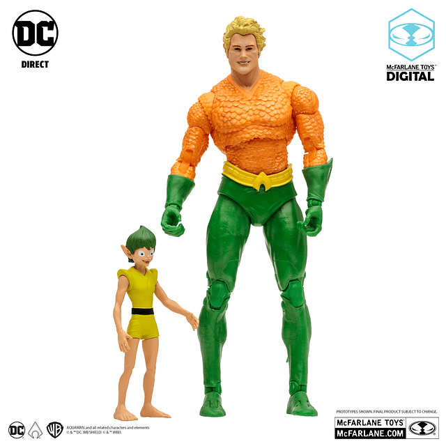 Aquaman (DC Classic) - McFarlane Toys Digital Collectible 